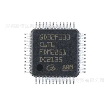 100% Jauns Oriģināls GD32F330C6T6 viens Čips MCU ARM32-bitu Mikrokontrolleru IC Mikroshēmā LQFP-48 Jaunas Oriģinālas
