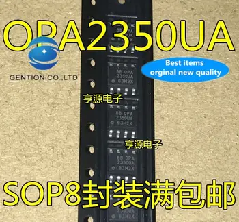 10pcs 100% oriģinālā jaunu akciju OPA2350 OPA2350UA SOP-8 dual darba pastiprinātāja mikroshēmu