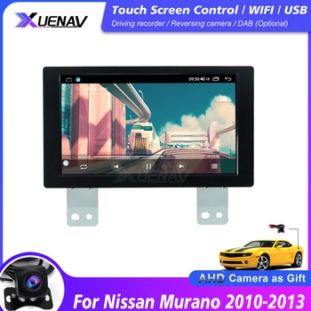 2 Din Android Auto DVD Atskaņotājs Priekš Nissan Murano z51 MAXIMA TEANA auto radio 2010 2011 2012 2013 multimediju GPS navigācijas spēlētājs