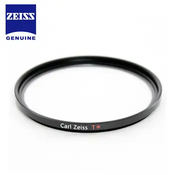 55mm Carl Zeiss T* UV Filtru Aizsardzību Anti-atstarojošu Pārklājumu Ultravioleto Objektīva Aizsargs SLR Kameras objektīva aizsargs