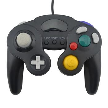 5GAB USB Vadu game controller Kursorsviru Šoks Vibrācijas Kursorsviru Spēle Spilventiņu Joypad Kontrole N G C Video Spēle
