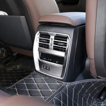 ABS, Matēts Automašīnas Aizmugurējā Gaisa Kondicionēšanas Ventilācijas Rāmis Melns BMW 3. Sērijas G20 G28 325 2019 2020