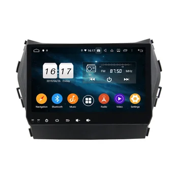 Android 10 Auto Radio Hyundai IX45 santa fe 2014. - 2016. gadam, Auto Gps Navigācijas Multimediju Atskaņotājs, Audio Stereo DSP Carplay Wifi