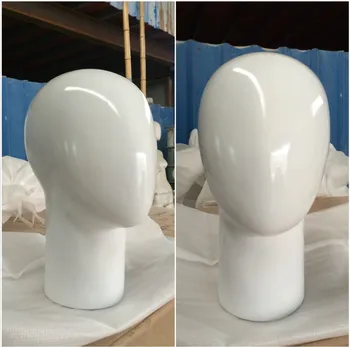 Bezmaksas Piegāde!! New Augstas Kvalitātes Labāko Balts Stiklšķiedras Vadītāja Manekena Sieviešu Galvas Modelis Pārdošanā