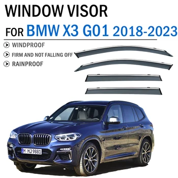 BMW X3 G01 2018-2023 Logu Sejsegu Deflektoru Mices Ēnā Saule, Lietus Aizsargs Dūmu Segtu Vairogs Nojumi Trimn Auto Piederumi