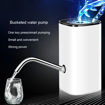 Elektriskie Ūdens Padeves Ūdens Uzlādējams Pudeli Sūkņa Padeves USB Bezvadu Pārnēsājamas Automātiskās Ūdens Sūkņa Spaini Pudele