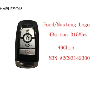 Ford/Mustang Logo Malas Explorer Kodolsintēzes Smart Tālvadības Atslēgu Fob M3N-A2C93142300 164-R8150 164-R8159 4Buttons 315MHz 49Chip