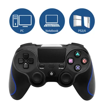 Gamepad Ir Piemērots PS4 Kontrolieri Bluetooth Saderīgu Bezvadu Vibrējošais Kursorsviru