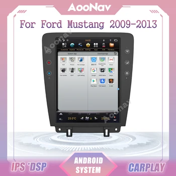 GPS Navigācija Android Auto Radio Ford Mustang 2009 2010 2011 2012 2013 Auto Stereo Touch Ekrāns, Multimediju Atskaņotājs, Galvas Vienības
