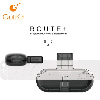 Gulikit Maršrutā+ Bluetooth Bezvadu Audio USB-C Adapteris ar 3,5 mm Mini Mikrofons Nintendo Slēdzis/GAB