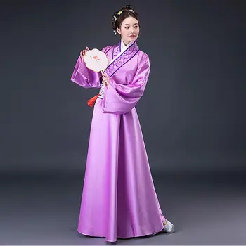 Hanfu Seno Tērpu Sieviešu Han Dynasty Vintage etnisko stilu Puse kleita eleganta Vestido Festivāls Outfist Iedomātā Posmā valkā