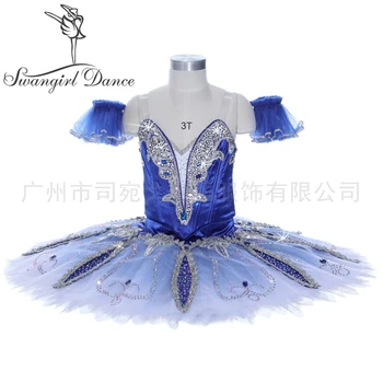Jaunas Baleta Tutu Meitenēm Royal Blue Profesionāla Balerīna Briedis Kostīmi Tutus Pankūku Tutu BT4128