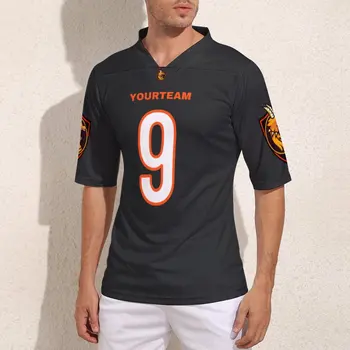 Pasūtījuma Sinsinati 9. Futbola Svīteri Vīriešu Modes Regbija Jersey Treniņu Personalizācija Regbija Krekls