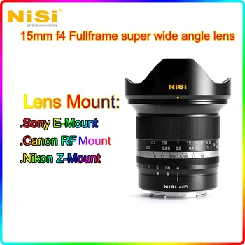 Pret 15mm f4 Fullframe Super Platleņķa Objektīvs Sony E/Canon RF/NikonZ Mount