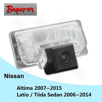 priekš Nissan Altima Tiida Latio Sedans, 2006~2014 Rezerves Reverss Autostāvvieta Kamera HD CCD Nakts Redzamības, Automašīnas Atpakaļskata Kamera NTSC PAL