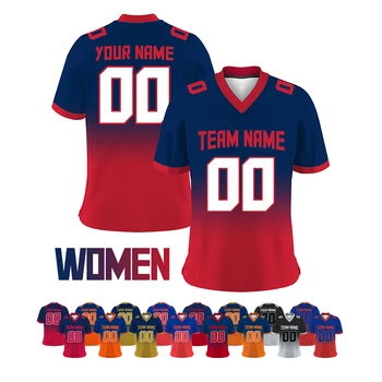 Regbija Sieviešu Jersey Gaa Amerikāņu Futbola Blūze Pasūtījuma Pilsētas Super Komandas Spēle Tshits Acs Sublimācijas Futbola Sportwear Apmācības