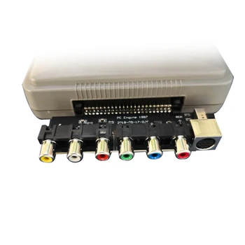 Signāla Izeja Izejas jauda Audio pārveidotājs, lai RGBS Karte N EK PCE PC Motora Konsoli, Grafx TV AC RGBS conveter