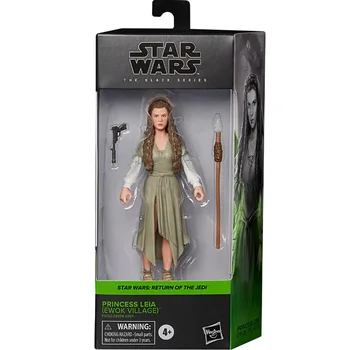 Sākotnējā Hasbro Star Wars Melnā Sērija Princese Leia (Ewok Ciems), 6