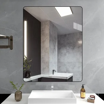 Taisnstūra Vannas istabas Spogulis Tualetes pašlīmējošās Vannas istabas Spogulī, Estētiskās Paredzēti, Espejo Cuerpo Entero Istabas Interjeru CC50BM